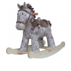 Качалка Little Bird Told Me Лошадка Бискит серый/коричневый