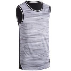 Майка баскетбольная двухсторонняя T500R, размер: S, цвет: Серый/Черный TARMAK Х Декатлон Decathlon