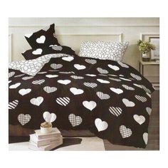 Евро Постельное белье Fuanna серое Fuannа