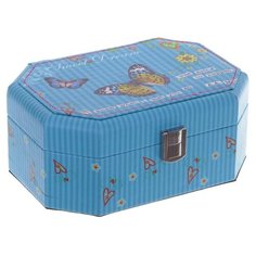 РЕМЕКО Шкатулка для украшений 714366 голубой