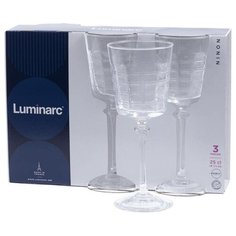 Luminarc Набор бокалов для вина Ninon 3 шт 250 мл прозрачный