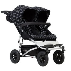 Универсальная коляска для двойни Mountain buggy Duet (2 в 1), grid