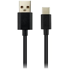 Кабель Canyon USB - USB Type-C (CNE-USBC2) 1.8 м, черный