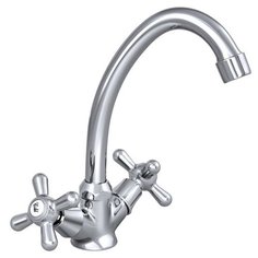 Смеситель для кухни (мойки) СЛАВЕН СЛ-ДВ-О11 двухрычажный