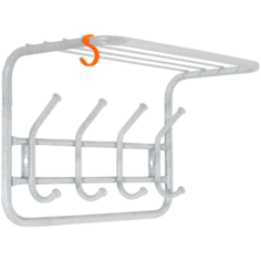 Вешалка ЗМИ ВСП 5 белое серебро