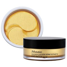 JM Solution Гидрогелевые патчи с экстрактом золота и шелкопряда, Golden Cocoon Home Esthetic Eye Patch, 60 шт.