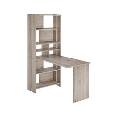 Письменный стол Мэрдэс Нельсон Lite СТЛ-ОВХ+СПрям, ШхГ: 70х132.2 см, цвет: нельсон Merdes