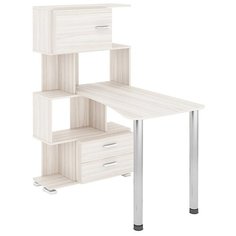 Компьютерный стол Мэрдэс Домино СЛ-5-4СТ-2+БД+БЯ, ШхГ: 75х118.2 см, цвет: карамель Merdes