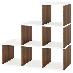 Стеллаж Мэрдэс Бартоло СЛД 6 полок, материал: ЛДСП, ШxГxВ: 130х35х112 см, белый/шамони Merdes