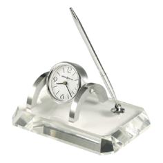 Часы настольные Howard Miller Prominence Desk set прозрачный