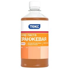 Колеровочная паста ТЕКС Универсал N2 оранжевая 0.5 л