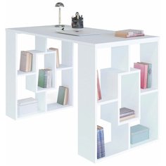 Письменный стол СОКОЛ Мазур СПм-15, ШхГ: 120х60 см, цвет: белый