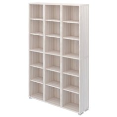 Стеллаж Мэрдэс ПУ-40-1 18 полок, материал: ЛДСП, ШxГxВ: 134х30х213.1 см, карамель Merdes