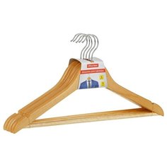 Вешалка OfficeClean 280585/280586, 5шт натуральный