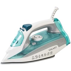 Утюг GALAXY GL6127 белый/бирюзовый