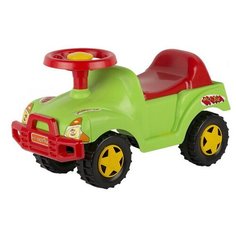 Каталка-толокар СТРОМ Автомобиль (У431) зелeный