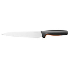 Нож для разделки мяса FISKARS Functional Form, лезвие 21 см, серебристый/черный