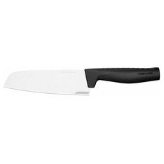 Нож сантоку FISKARS Hard Edge, лезвие 16.1 см, серебристый/черный