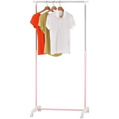 Напольная вешалка для одежды UniStor Rosy. Передвижная напольная стойка для одежды