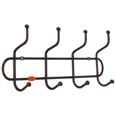 Вешалка настенная "Дружба 4", цвет медный антик ЗМИ