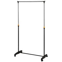 Вешалка My Space SW7304 напольная на колесиках, изменяемая высота, ШхГхВ: 81x40x95-160 см