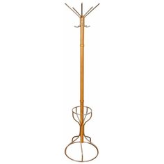 Вешалка напольная Титан Мета Стелла-2М, бук, 450х450х1910мм