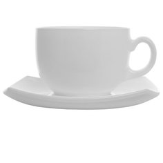 Чайный набор КВАДРАТО 220мл белый (C3112) Luminarc