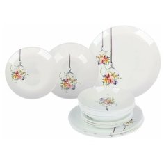 Столовый набор 18 предметов ФЛОРА Luminarc