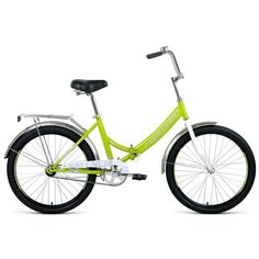 Велосипед Forward Valencia 24 1.0 2021 рост 16", зеленый/серый