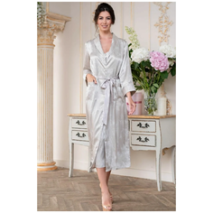 Халат MIA-AMORE, размер M, серый