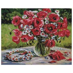 Алмазная мозаика Paintboy Original APK 79022 Летние прогулки (Воробьёва Ольга) 40х50 см.