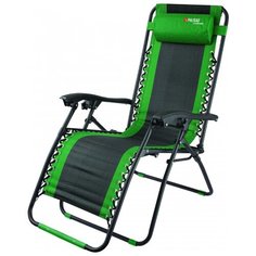 Кресло-шезлонг складное, многопозиционное 160 х 63,5 х 109 cм Camping Palisad, 69606