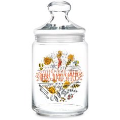 Банка для продуктов HERBS & SPICES с крышкой 1л Luminarc