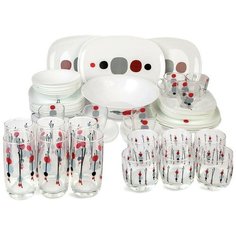 Столовый набор КИОКО УАЙТ 50 предметов Luminarc