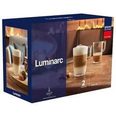 Набор кружек ВРЕМЯ ДЕГУСТАЦИЙ КАПУЧИНО 400мл 2шт Luminarc