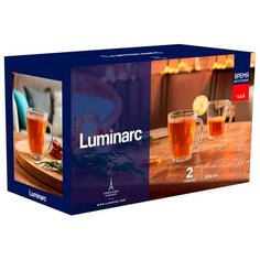 Набор кружек ВРЕМЯ ДЕГУСТАЦИЙ ЧАЙ 320мл 2шт Luminarc