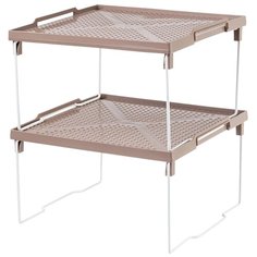 Набор из 2-х подставок "Лофт" мокко на металлических ножках, 29х25,8х17,5 см EL Casa