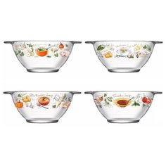 Набор бульонниц ВКУСНЫЙ СУПЧИК 560мл 4шт Luminarc