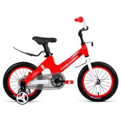 Велосипед FORWARD COSMO 12 (12" 1 ск.) 2020-2021, красный, 1BKW1K7A1003