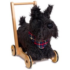 Каталка-ходунки Little Bird Told Me Скотти черный