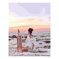 Картина по номерам Paintboy 43007 Жизнь у моря 30x40см