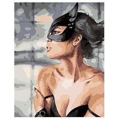 Картина по номерам Paintboy PKC 76044 Женщина-кошка 30*40