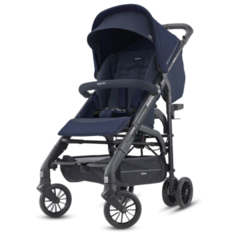 Прогулочная коляска Inglesina Zippy Light, midnight blue/black, цвет шасси: черный