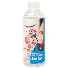 Elizavecca Тонер-пилинг для лица с фруктовыми кислотами Hell-Pore Clean Up Aha Fruit Toner, 200 мл