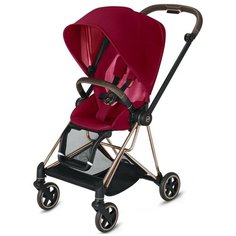 Прогулочная коляска Cybex Mios 2019/2020, true red/rose gold, цвет шасси: золотистый