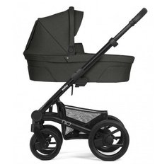 Универсальная коляска Mutsy Nio Explore (2 в 1), shade/grey grip black, цвет шасси: черный