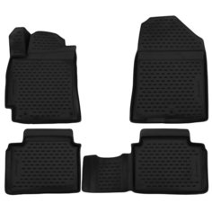 Комплект ковриков салона ELEMENT CARHYN00005 4 шт. черный