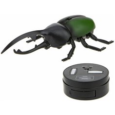 Робот 1 TOY Robo Life Робо-жук-геркулес зеленый