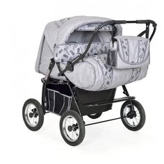 Коляска-трансформер для двойни Indigo Santa Cruz PC, 04