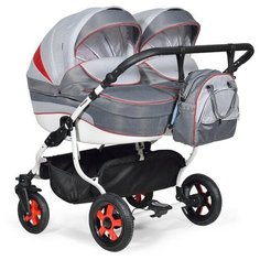 Универсальная коляска для двойни Indigo Duo18 (2 в 1), 43